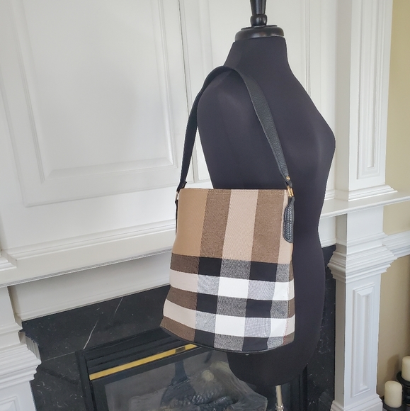 PLAID HANDBAG - Picture 1 of 10